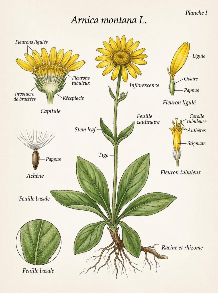 Botanique arnica montana