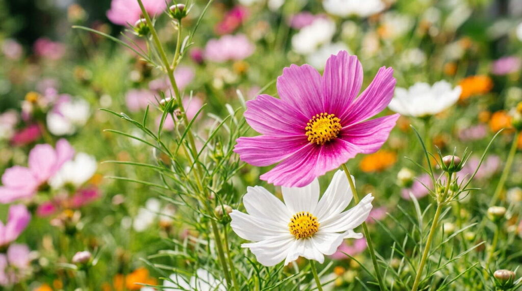 Fleurs de cosmos
