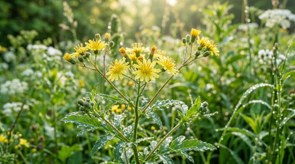 Détails de Lapsana communis