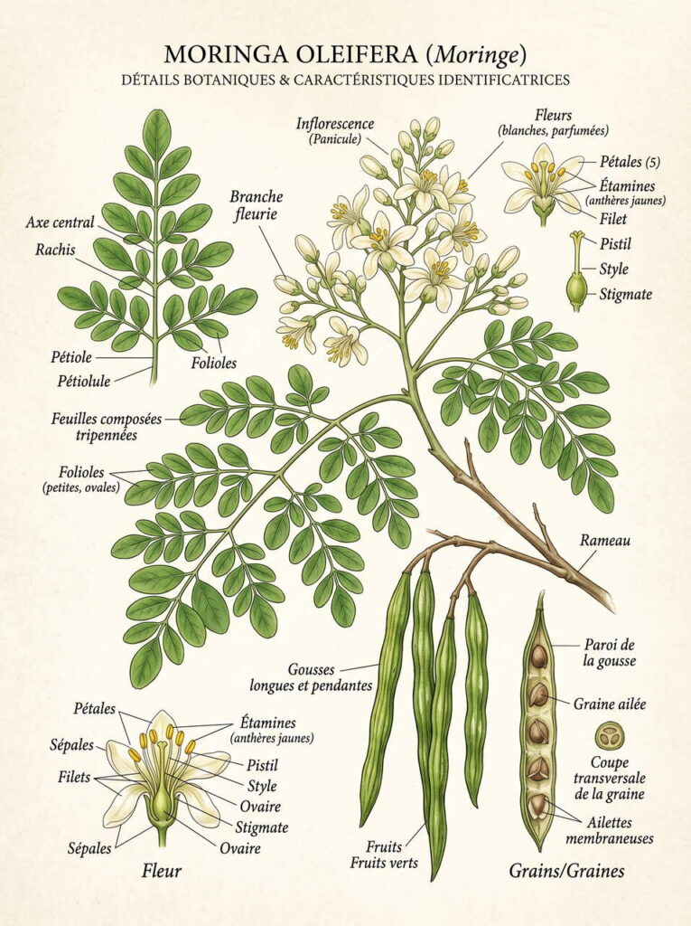 Illustration du moringa