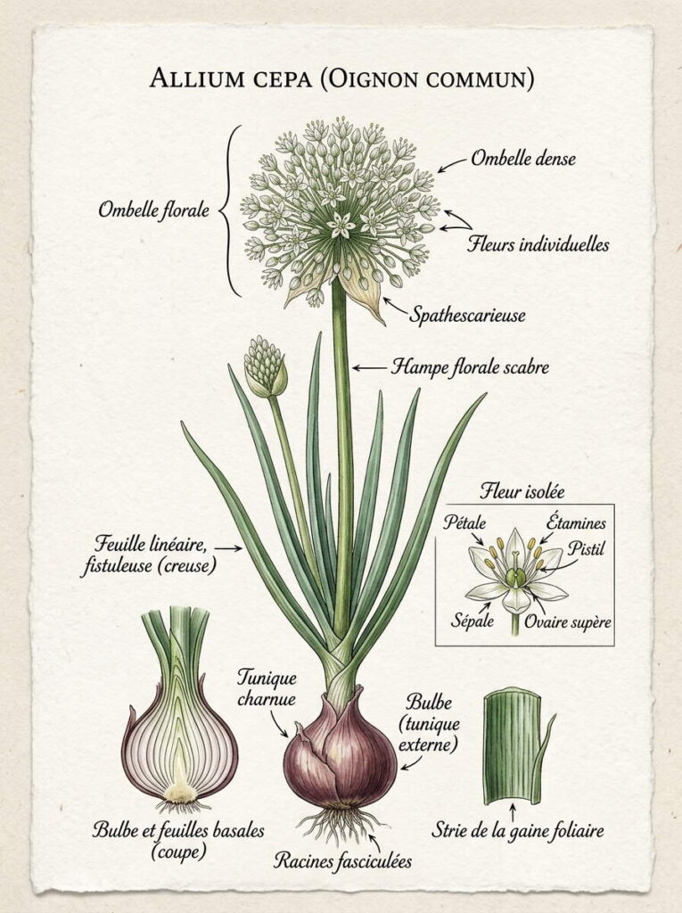 L'oignon allium cepa