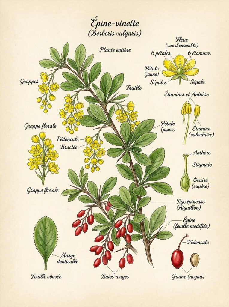Illustration Berberis vulgaris