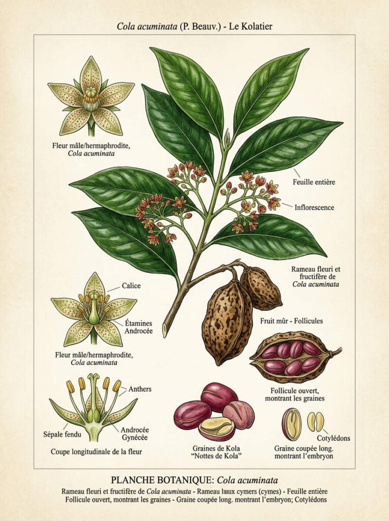 Cola acuminata