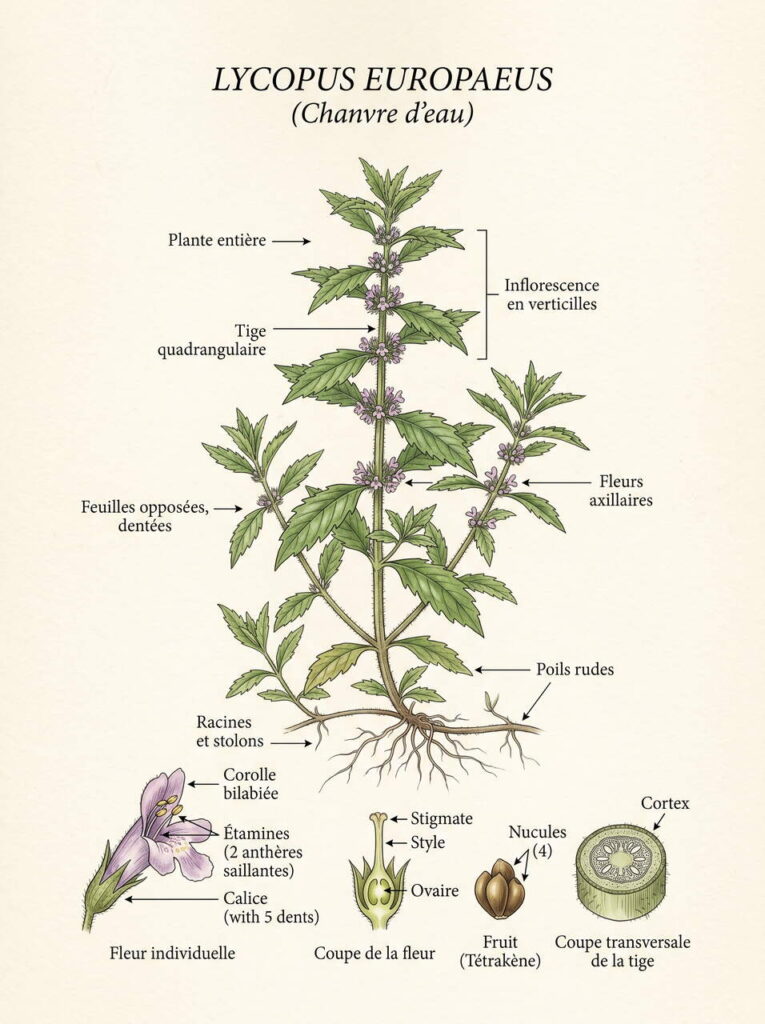 Détails de Lycopus europaeus