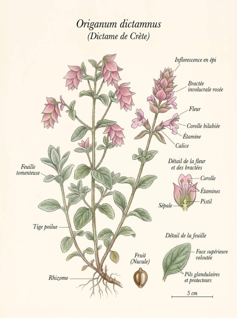 Illustration origanum dictamnus