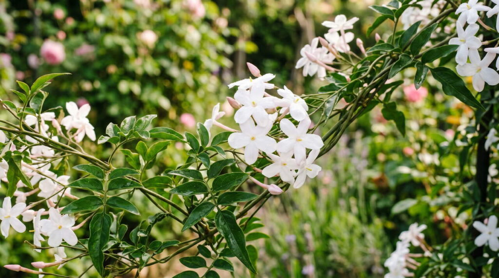 Plantes de jardin jasmin