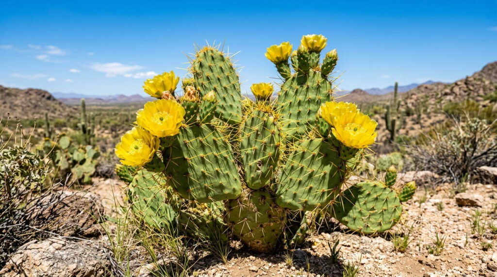Cactus Opuntia vulgaris