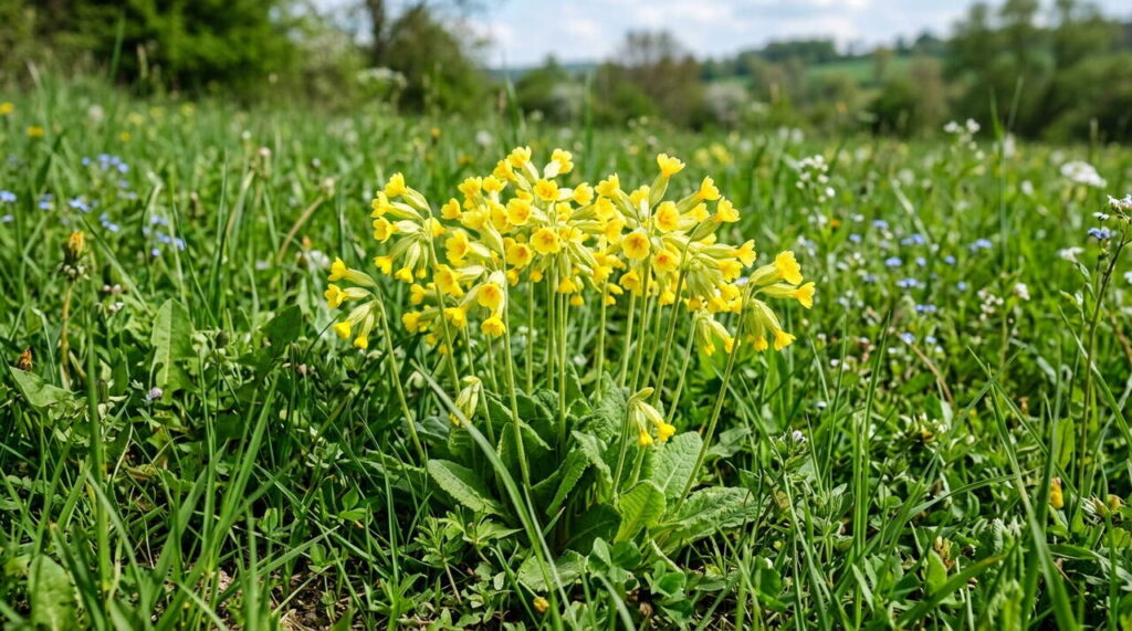 Primula veris en fleur