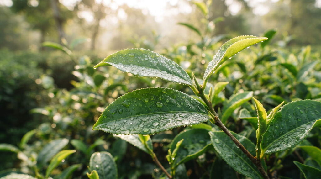 Feuilles de Camellia sinensis
