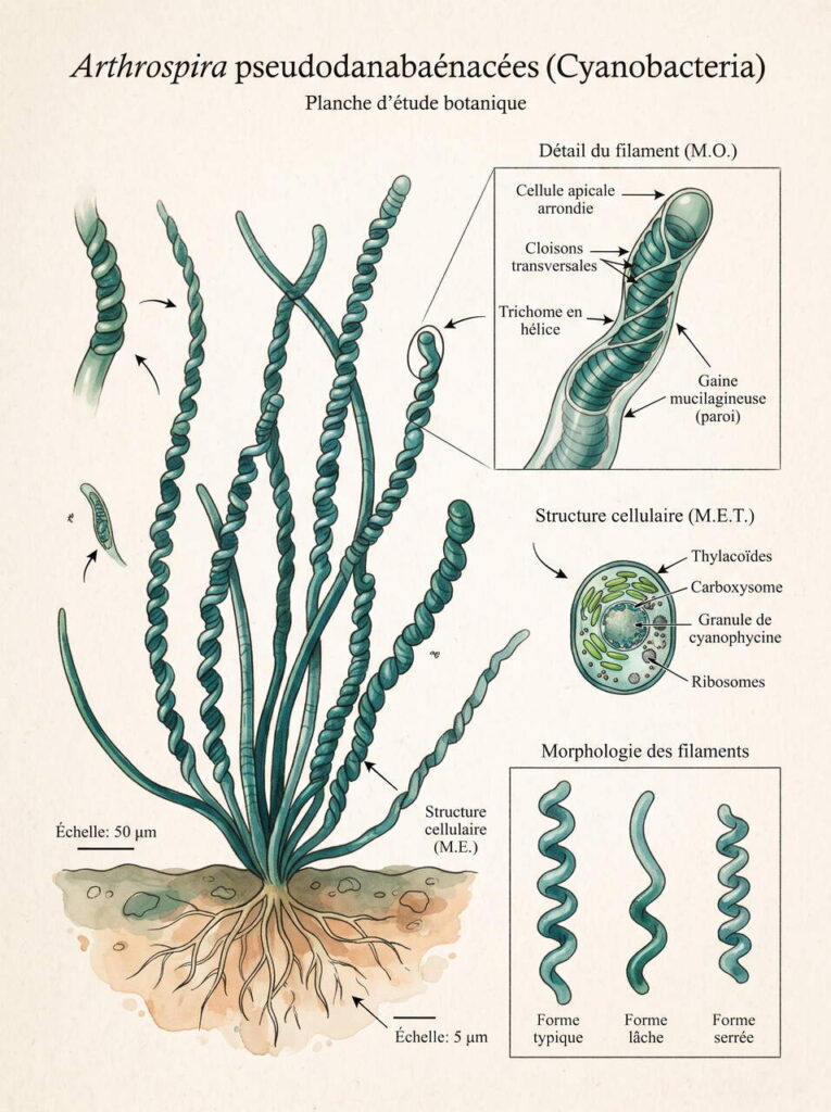 Arthrospira pour éducation