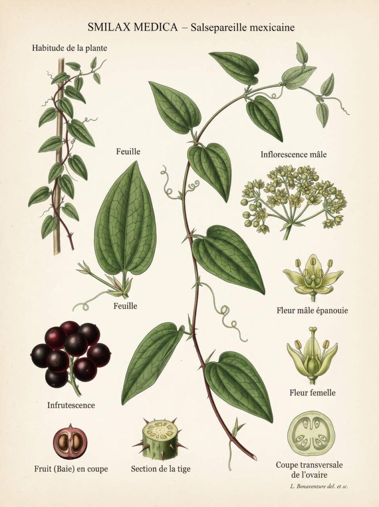 Smilax medica