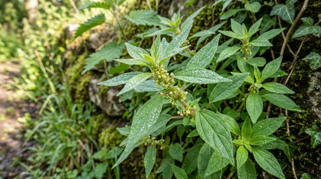 Habitat naturel de la pariétaire Pariétaire en milieu naturel