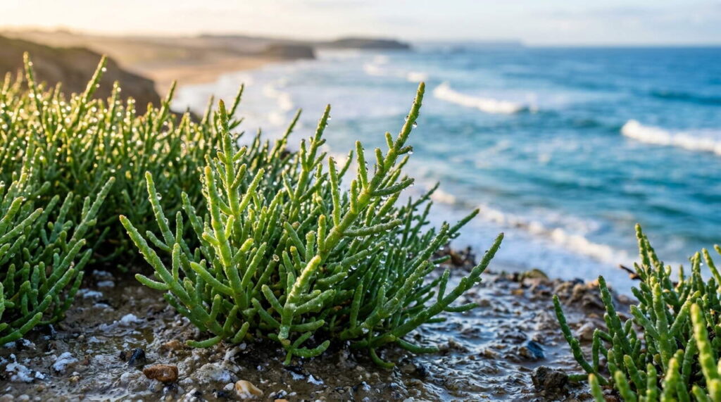 Salicorne en milieu naturel