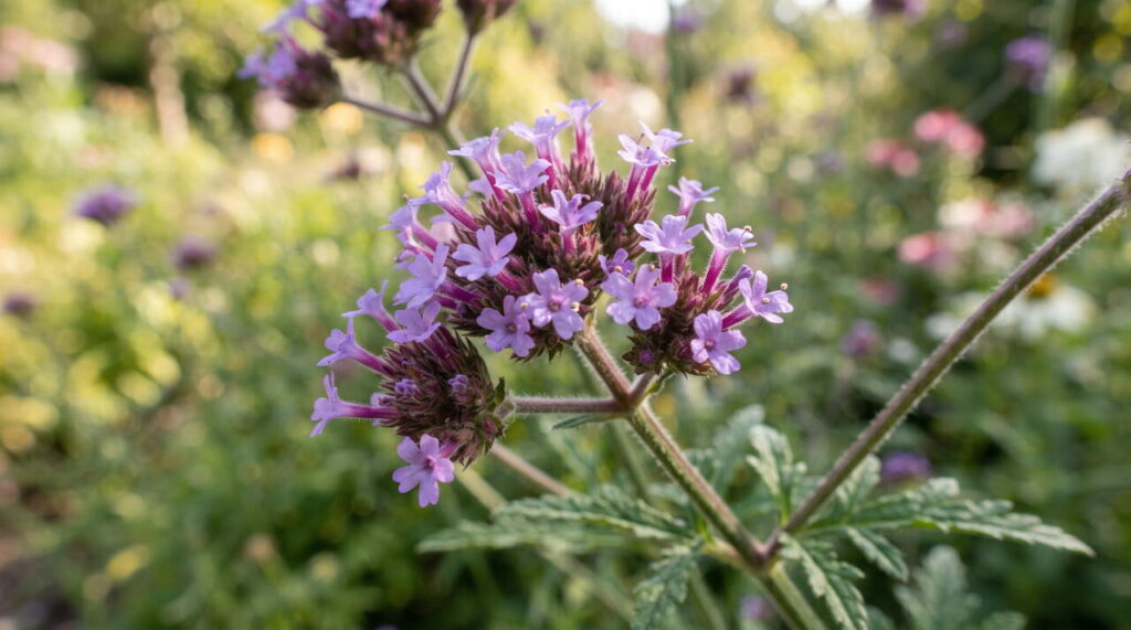 Gros plan de fleurs de véronique Fleurs violettes véronique
